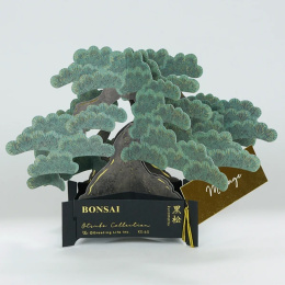 Bonsai popup-kort (Japanese black pine) i gruppen Hobby & Kreativitet / Høytider og sesong / Kort og konvolutter hos Pen Store (136616)