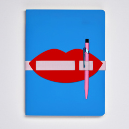 Notebook Voyager L Light - Lips i gruppen  Papir & Blokk / Skrive og ta notater / Notatbøker hos Pen Store (136653)