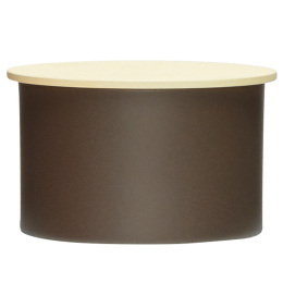 Oppbevaring District Box Small Brun/Gul i gruppen Hobby & Kreativitet / Organisere / Oppbevaringsbokser hos Pen Store (136675)