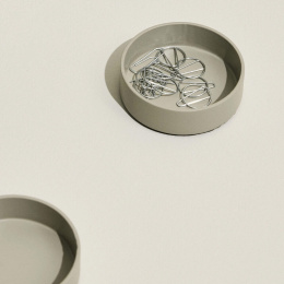 Skrivebordsoppbevaring District Rund Lysegrå i gruppen Hobby & Kreativitet / Organisere / Hjemmekontor hos Pen Store (136677)