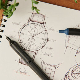 Gelpenn Jetstream Edge 0,38 mm Prussian Blue i gruppen Penner / Skrive / Gelpenner hos Pen Store (136683)