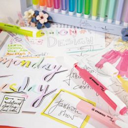 Swing Cool Pastell 4-pakning Sett 2 i gruppen Penner / Merking og kontor / Markeringstusj hos Pen Store (136789)