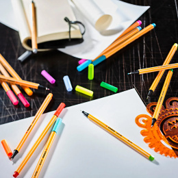 Point 88 Fineliner 6-pakning i gruppen Penner / Skrive / Fineliners hos Pen Store (136790)