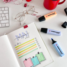 BOSS Original Pastel 4-pakning Sett 2 i gruppen Penner / Merking og kontor / Markeringstusj hos Pen Store (136800)