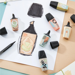 BOSS Mini Nature vibes 3-pakning i gruppen Penner / Merking og kontor / Markeringstusj hos Pen Store (136802)