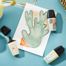 BOSS Mini Nature vibes 3-pakning i gruppen Penner / Merking og kontor / Markeringstusj hos Pen Store (136802)