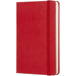 Classic Hard Cover Notebook Pocket Red i gruppen  Papir & Blokk / Skrive og ta notater / Notatbøker hos Pen Store (136819_r)