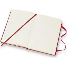 Classic Hard Cover Notebook Pocket Red i gruppen  Papir & Blokk / Skrive og ta notater / Notatbøker hos Pen Store (136819_r)