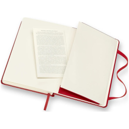 Classic Hard Cover Notebook Pocket Red i gruppen  Papir & Blokk / Skrive og ta notater / Notatbøker hos Pen Store (136819_r)