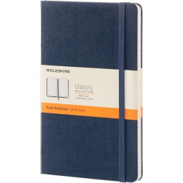 Classic Hard Cover Notebook Large Blue i gruppen  Papir & Blokk / Skrive og ta notater / Notatbøker hos Pen Store (136821_r)