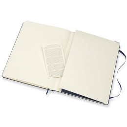 Classic Hard Cover Notebook XL Blue i gruppen Produktserie / Moleskine Classic Notebook hos Pen Store (136824_r)