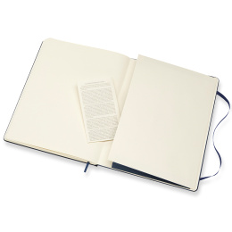 Classic Hard Cover Notebook XL Blue i gruppen Produktserie / Moleskine Classic Notebook hos Pen Store (136824_r)