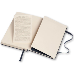 Classic Hard Cover Notebook Pocket Blue Linjert i gruppen  Papir & Blokk / Skrive og ta notater / Notatbøker hos Pen Store (136825)