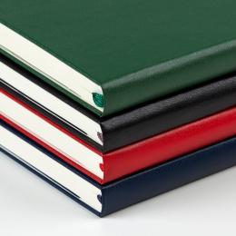 Classic Hard Cover Notebook Pocket Blue Linjert i gruppen  Papir & Blokk / Skrive og ta notater / Notatbøker hos Pen Store (136825)