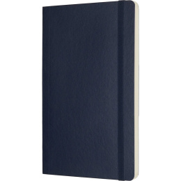 Classic Soft Cover Notebook Large Blue Dotted i gruppen  Papir & Blokk / Skrive og ta notater / Notatbøker hos Pen Store (136828)
