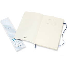 Classic Soft Cover Notebook Large Blue Dotted i gruppen  Papir & Blokk / Skrive og ta notater / Notatbøker hos Pen Store (136828)