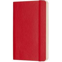 Classic Soft Cover Notebook Pocket Red i gruppen  Papir & Blokk / Skrive og ta notater / Notatbøker hos Pen Store (136829_r)