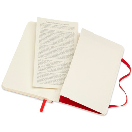 Classic Soft Cover Notebook Pocket Red i gruppen  Papir & Blokk / Skrive og ta notater / Notatbøker hos Pen Store (136829_r)