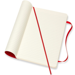 Classic Soft Cover Notebook Large Red i gruppen  Papir & Blokk / Skrive og ta notater / Notatbøker hos Pen Store (136830_r)