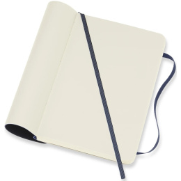 Classic Soft Cover Notebook Pocket Blue Ulinjert i gruppen  Papir & Blokk / Skrive og ta notater / Notatbøker hos Pen Store (136832)