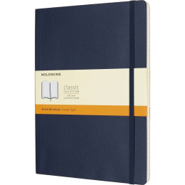 Classic Soft Cover Notebook XL Blue Linjert i gruppen  Papir & Blokk / Skrive og ta notater / Notatbøker hos Pen Store (136835)