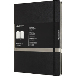 Pro Hard Cover Notebook XL Black Linjert i gruppen  Papir & Blokk / Skrive og ta notater / Notatbøker hos Pen Store (136836)
