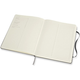 Pro Hard Cover Notebook XL Black Linjert i gruppen  Papir & Blokk / Skrive og ta notater / Notatbøker hos Pen Store (136836)