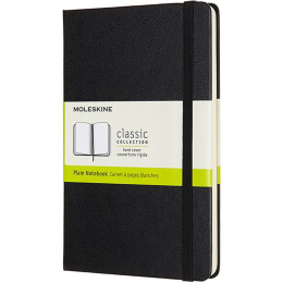 Classic Hard Cover Notebook Medium Black i gruppen  Papir & Blokk / Skrive og ta notater / Notatbøker hos Pen Store (136838_r)