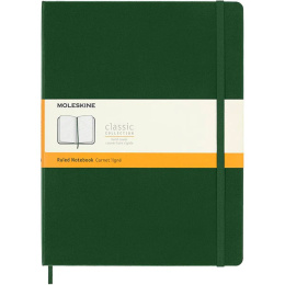 Classic Hard Cover Notebook XL Myrtle Green i gruppen  Papir & Blokk / Skrive og ta notater / Notatbøker hos Pen Store (136841_r)