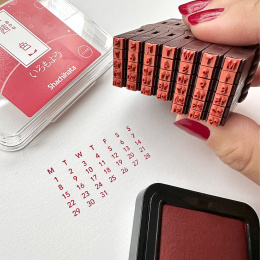 Stempel Iromoyo Kalender i gruppen Hobby & Kreativitet / Hobbytilbehør / Stempler hos Pen Store (136889)