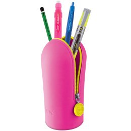 Pen Case Hoop Vacuum Neon Pink i gruppen Kids / Barnepenner / Pennalhus for barn hos Pen Store (136949)