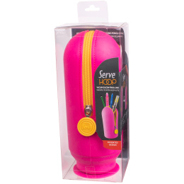 Pen Case Hoop Vacuum Neon Pink i gruppen Kids / Barnepenner / Pennalhus for barn hos Pen Store (136949)