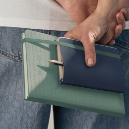 Kalender 18M WeekNote Soft Cover Pocket Black i gruppen  Papir & Blokk / Kalendere / 18 md kalendere hos Pen Store (137007)
