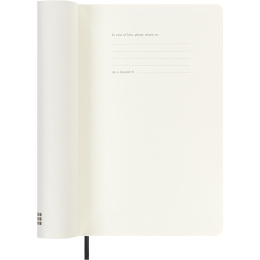 Kalender 18M WeekNote Soft Cover Large Black i gruppen  Papir & Blokk / Kalendere / 18 md kalendere hos Pen Store (137008)