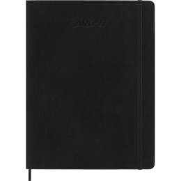Kalender 18M WeekNote Soft Cover XL Black i gruppen  Papir & Blokk / Kalendere / 18 md kalendere hos Pen Store (137009)