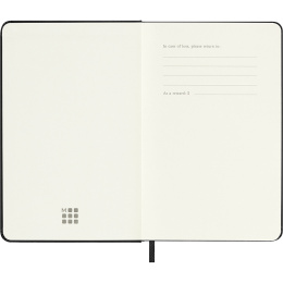 Kalender 18M WeekNote Hard Cover Pocket Black i gruppen  Papir & Blokk / Kalendere / 18 md kalendere hos Pen Store (137010)