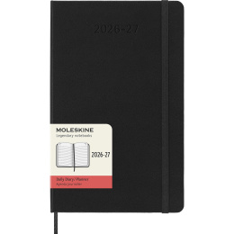 Kalender 18M Daily Hard Cover Large Black i gruppen  Papir & Blokk / Kalendere / 18 md kalendere hos Pen Store (137016)