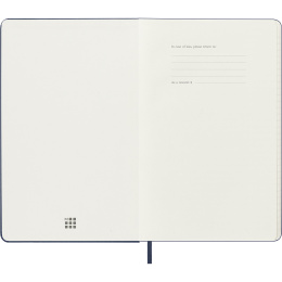 Kalender 18M WeekNote Hard Cover Large Sapphire Blue i gruppen  Papir & Blokk / Kalendere / 18 md kalendere hos Pen Store (137017)