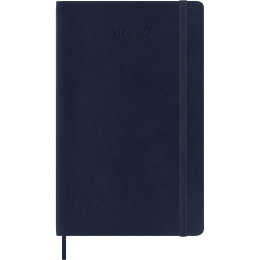 Kalender 18M WeekNote Soft Cover Large Sapphire Blue i gruppen  Papir & Blokk / Kalendere / 18 md kalendere hos Pen Store (137019)