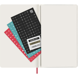 Kalender 18M WeekNote Soft Cover Large Red i gruppen  Papir & Blokk / Kalendere / 18 md kalendere hos Pen Store (137020)