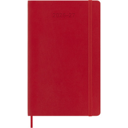 Kalender 18M WeekNote Soft Cover Large Red i gruppen  Papir & Blokk / Kalendere / 18 md kalendere hos Pen Store (137020)