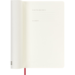 Kalender 18M WeekNote Soft Cover Large Red i gruppen  Papir & Blokk / Kalendere / 18 md kalendere hos Pen Store (137020)