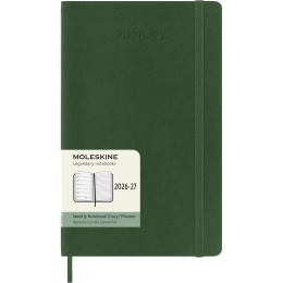 Kalender 18M WeekNote Soft Cover Large Myrtle Green i gruppen  Papir & Blokk / Kalendere / 18 md kalendere hos Pen Store (137023)