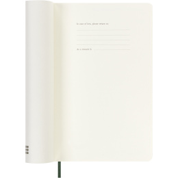 Kalender 18M WeekNote Soft Cover Large Myrtle Green i gruppen  Papir & Blokk / Kalendere / 18 md kalendere hos Pen Store (137023)