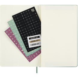 Kalender 18M WeekNote Hard Cover Large Sage Green i gruppen  Papir & Blokk / Kalendere / 18 md kalendere hos Pen Store (137024)
