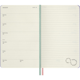 Kalender 18M WeekNote Hard Cover Large Alice in Wonderland i gruppen  Papir & Blokk / Kalendere / 18 md kalendere hos Pen Store (137025)