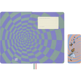 Kalender 18M WeekNote Hard Cover Large Alice in Wonderland i gruppen  Papir & Blokk / Kalendere / 18 md kalendere hos Pen Store (137025)