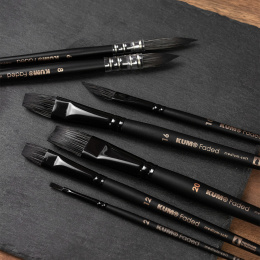 Pensel Faded Flat 8 i gruppen Kunstnermateriell / Pensler /  Akvarellpensler hos Pen Store (137051)