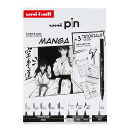 Pin Fine Line Manga Set i gruppen Penner / Kunstnerpenner / Fineliners hos Pen Store (137083)
