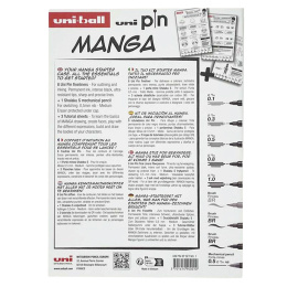 Pin Fine Line Manga Set i gruppen Penner / Kunstnerpenner / Fineliners hos Pen Store (137083)